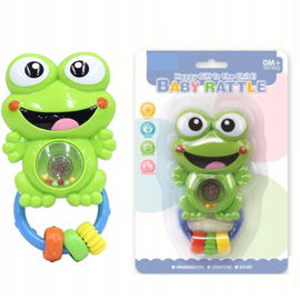 Grzechotka Sensoryczna Żabka Melodyjki Światła Dźwięki