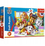 Puzzle 30 el. Psi Patrol Trefl do układania dla dzieci 3+