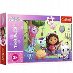 Puzzle Koci Domek Gabi 30 elementów Trefl do układania