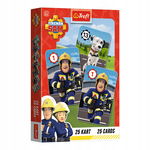 Karty Piotruś Strażak Sam Trefl +4 Fireman Sam 08505