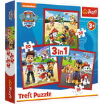 Puzzle 3w1 Psi Patrol Trefl 34867 (106 el.)