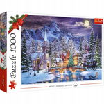 Puzzle Krajobraz Świąteczna Atmosfera 1000 el. Trefl
