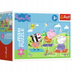 Puzzle miniMAXI Świnka Peppa 20 elementów Trefl 3+ 21124