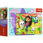 Puzzle Koci Domek Gabi Trefl 20 elementów 3+ 21158