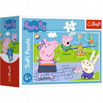 Puzzle 54 mini Świnka Peppa Trefl 19627 gra w klasy 4+