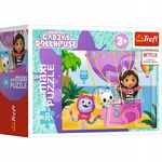 Puzzle MiniMaxi Koci Domek Gabi 20 elementów Trefl 3+ 21157