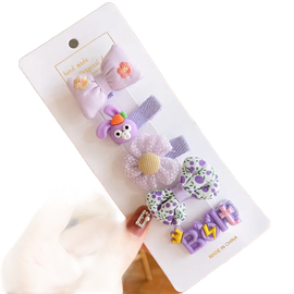 Zestaw wsuwek, spinek 5 sztuk dla Dziewczynki typ XIII