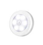 Lampka LED z czujnikiem ruchu na baterie - Biała