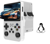 Konsola Retro R36S 64GB 15000 Gier Linux Biała Gameboy Style