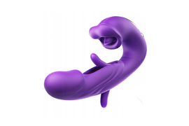 Flapping Wibrator Wielofunkcyjny Fioletowy 7 Trybów