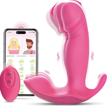 Wibrator Dildo z Aplikacją i Pilotem - Pod Bieliznę