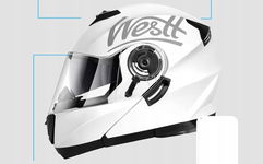 WESTT Torque X kask motocyklowy Biały M 57-58cm