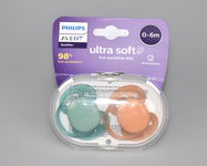 Smoczek Philips Avent symetryczny silikon 0 +