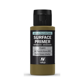 Podkład do malowania Vallejo Primers IJA-Tsuchi-Kusa-IRO Earth Green 60 ml.