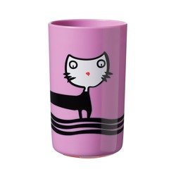 Kubek Super Cup 12m+ Fioletowy Girl Cat