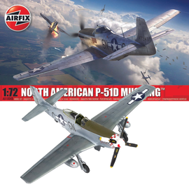 Samolot North American P-51D Mustang model do sklejania Airfix