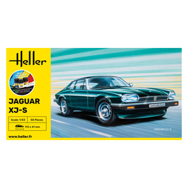Elegancki model Jaguar XJ-S w skali 1:43 - idealny dodatek do kolekcji!Heller
