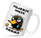 Kubek z nadrukiem - śmieszne teksty - kubek do kawy do biura