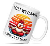 Kubek z nadrukiem - śmieszne teksty - kubek do kawy do biura