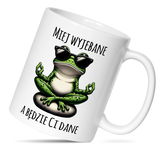 Kubek z nadrukiem - śmieszne teksty - kubek do kawy do biura