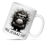 Kubek z nadrukiem - śmieszne teksty - kubek do kawy do biura