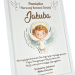PAMIĄTKA PIERWSZEJ KOMUNII ŚWIĘTEJ KOMUNIA PREZENT KOMUNIJNY ANIOŁEK