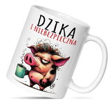 Kubek z nadrukiem - śmieszne teksty - kubek do kawy do biura