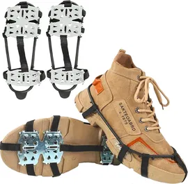 iRabey Antypoślizgowe kolce raczki do butów L 40-45