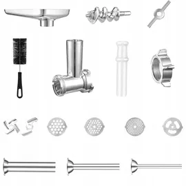 AMZCHEF Akcesoria do elektrycznych maszynek do mielenia mięsa, sokowirówek ZM150