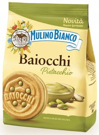 Mulino Bianco ciasteczka Baiocchi Pistacjowe 240g