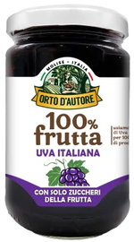 Orto d'Autore UVA włoski dżem 100% Winogrono 340g