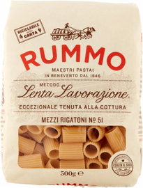 RUMMO włoski makaron MEZZI RIGATONI no51 500g