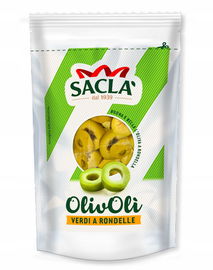 SACLA OlivOli zielone oliwki krojone 185g