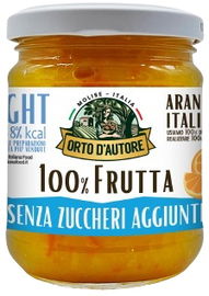 Orto d'Autore dżem 100% POMARAŃCZA LIGHT 230g
