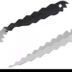 Nóż Spyderco Subway Bowie Black FRN, Satin Plain LC200N by Fred Perrin (FB48PBK)
