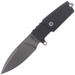 Nóż Extrema Ratio Shrapnel OG Black Forprene, Stone Washed N690 (04.10