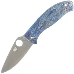 Nóż składany Spyderco Tenacious R.I.L. Disarray Titanium, Satin D2 by 
