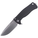 Nóż składany LionSteel SR22A Black Aluminum, Satin Sleipner by Mollett