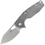 Nóż składany FOX Yaru Black Micarta, Acid Stonewashed M398 by Jesper V