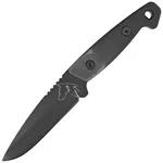 Nóż Turq Gear Wolf Drop Point Black G10 Full Cubic, HW Black, Cerakote