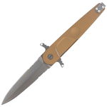 Nóż składany Extrema Ratio BD2 Contractor Desert Aluminium, Stonewashe