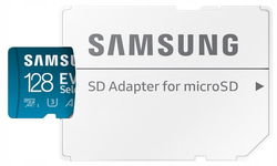 KARTA PAMIĘCI SAMSUNG EVO SELECT (2024) microSD+ADAPTER SD 128 GB 160 MB/s