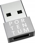 H9487 PORTENTUM USB c to USB Adaptor - 480 MB Speed