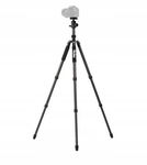 DUŻY STATYW FOTOGRAFICZNY GŁOWICA TRIPOD MONOPOD LEKKI SZTYWNY 172CM CARBON