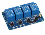 ARCELI 4-kanałowy moduł przekaźnika 5V 10A Arduino