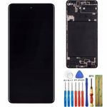 E-YIIVIIL Wyświetlacz AMOLED 6,7” do Galaxy A71 SM-A715F z Ramką