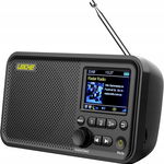 LEICKE Radio DAB+ Bluetooth 5.0 z akumulatorem i kolorowym wyświetlaczem