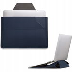 MOFT Etui i podstawka 2w1 na laptopa 15-16”, granatowe, ultracienkie