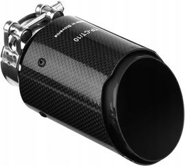 Jadeshay Końcówka Tłumika Wydechu - Włókno Węglowe, 63-89 mm