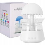 OKYUK Nawilżacz Powietrza 450 ml - LED, Cichy, Bez BPA, Biały